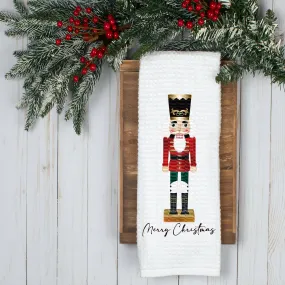 # 3  Holiday Nutcracker, Holiday Tea Towel, Christmas Kitchen Décor, Christmas Party Décor, Hostess Holiday Gift