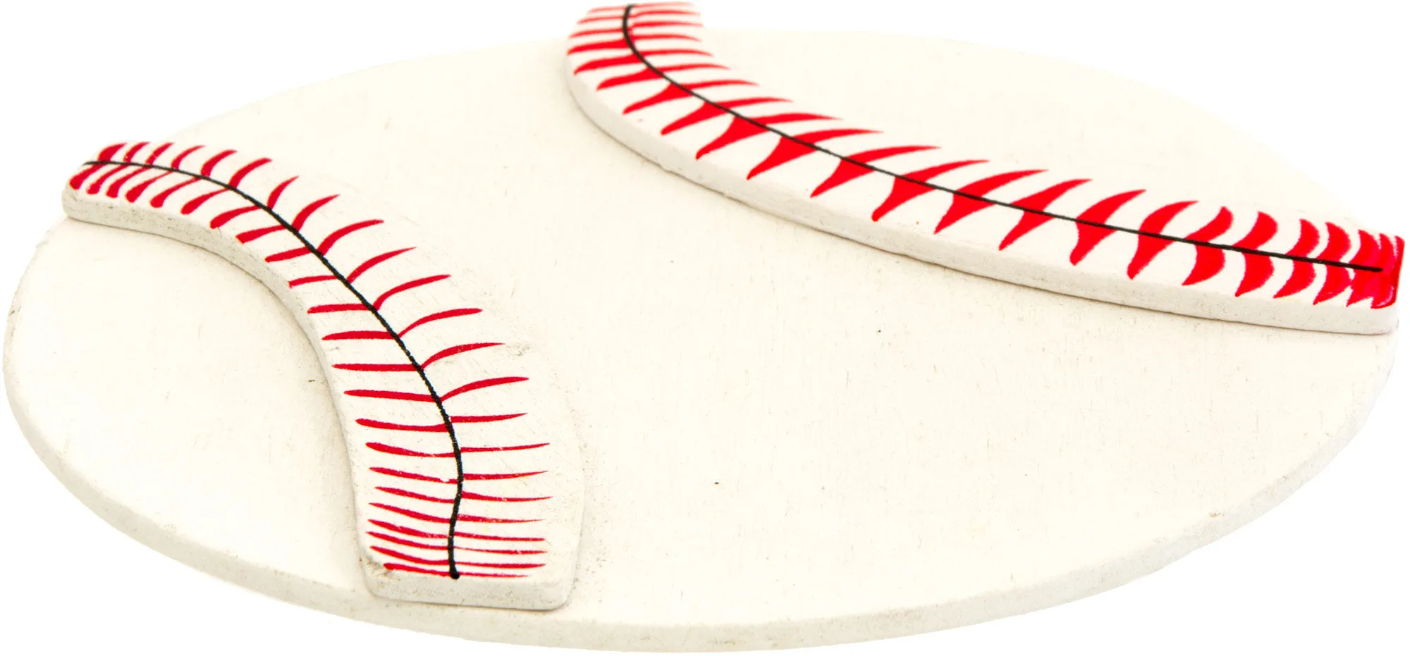 5" Painted Wooden Shape: Baseball