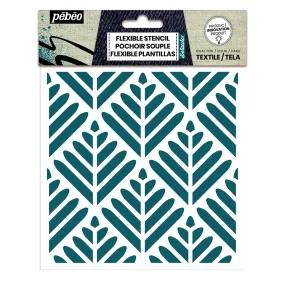 7A FLEXIBLE STENCIL 15X15 FOLIAGE