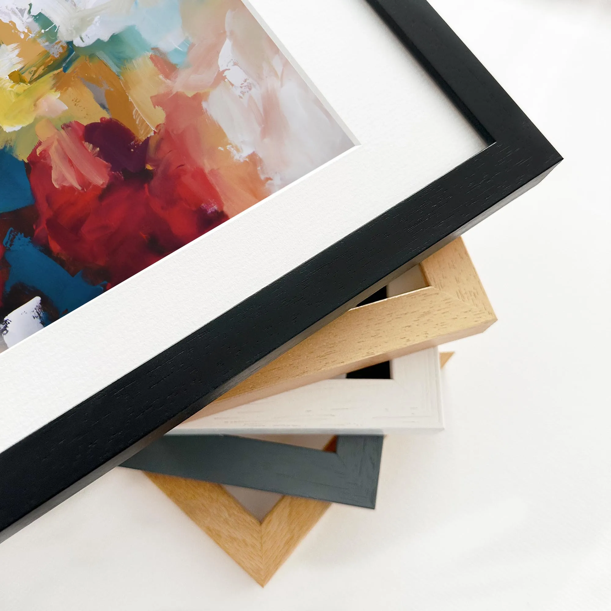 Abstract 412 Framed Art