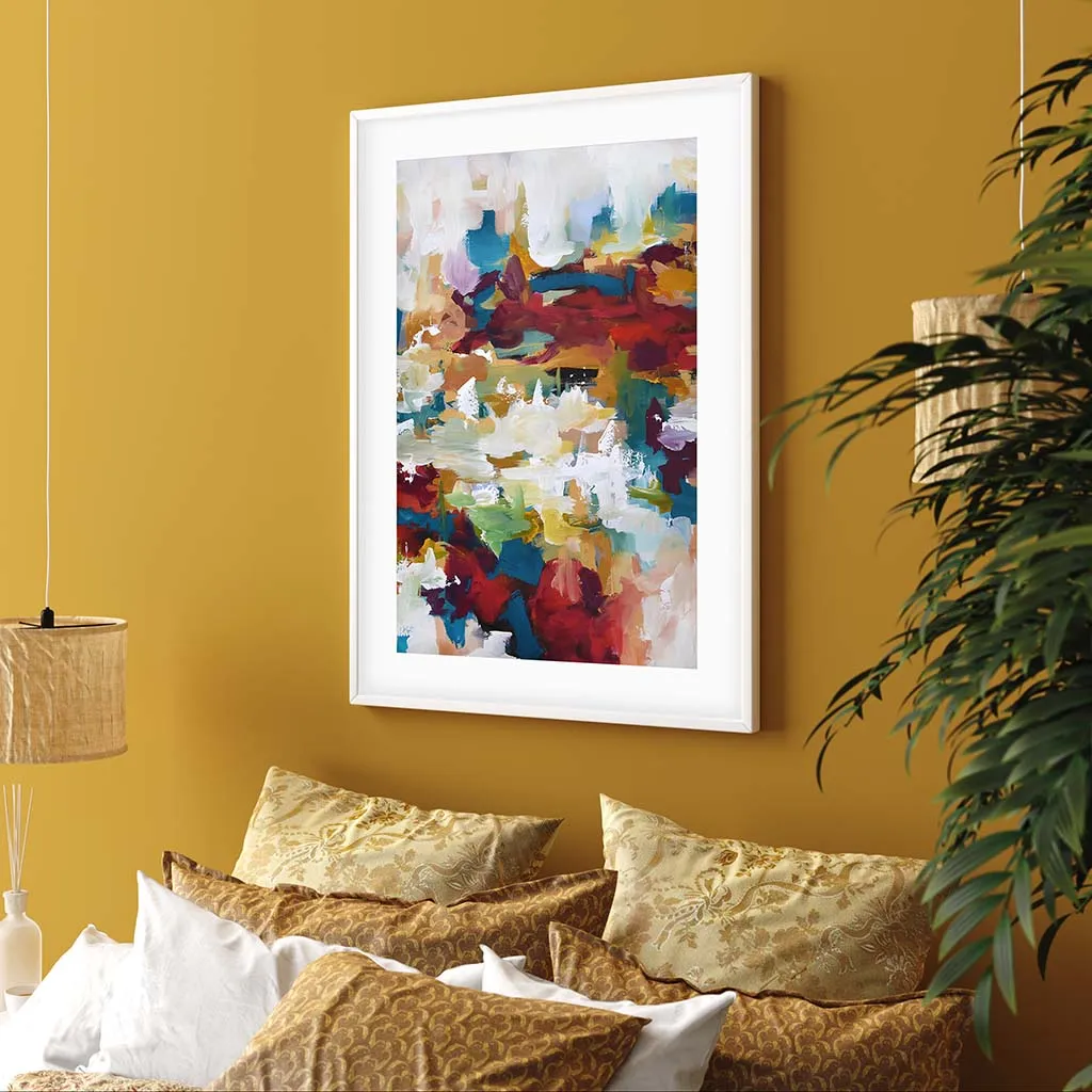 Abstract 412 Framed Art