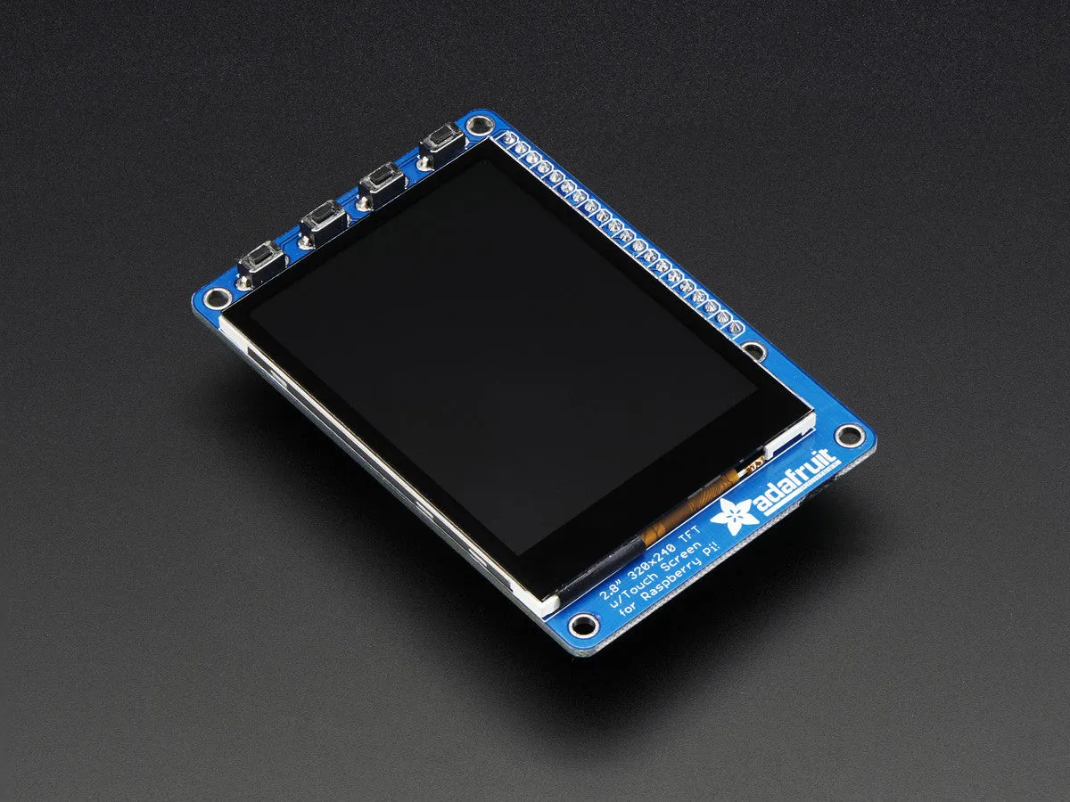 Adafruit PiTFT Plus 320x240 2.8" TFT   Capacitive Touchscreen