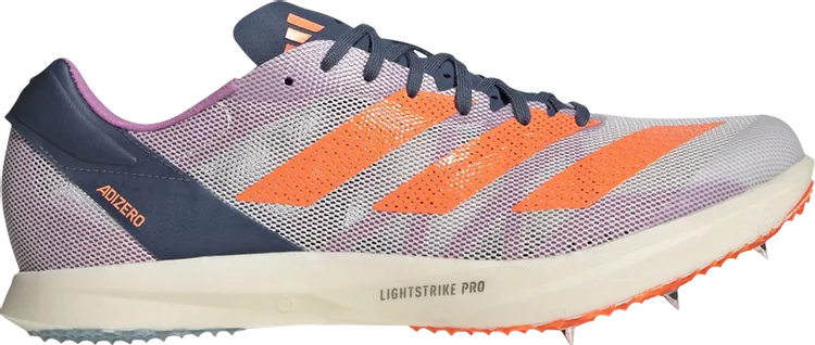 Adidas Adizero Avanti TYO 'Dash Gray Beam Orange' sneakers, gray