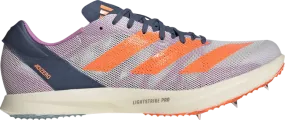 Adidas Adizero Avanti TYO 'Dash Gray Beam Orange' sneakers, gray