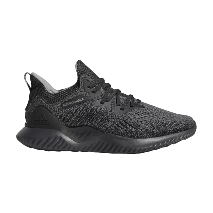 Adidas Alphabounce Beyond 'Carbon' Sneakers, Black