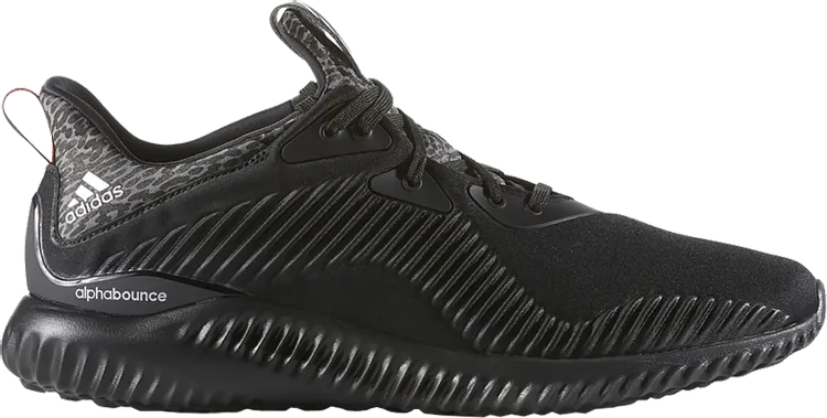 Adidas AlphaBOUNCE 'Blackout' sneakers, black