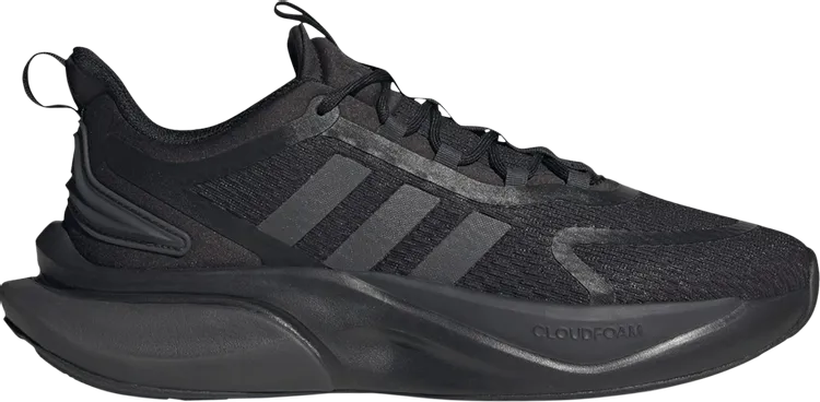 Adidas Alphabounce Plus 'Black Carbon' Sneakers, black