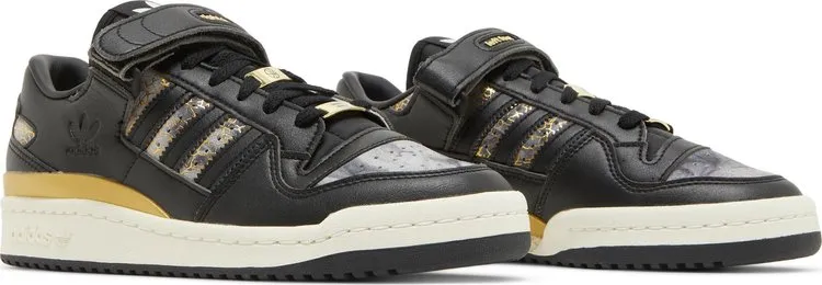 Adidas Candace Parker x Wmns Forum Low 'Black Tech Mineral' sneakers, black