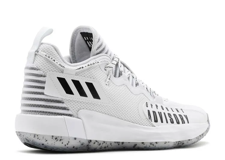 Adidas DAME 7 EXTPLY 'OPPONENT ADVISORY - WHITE' sneakers, white