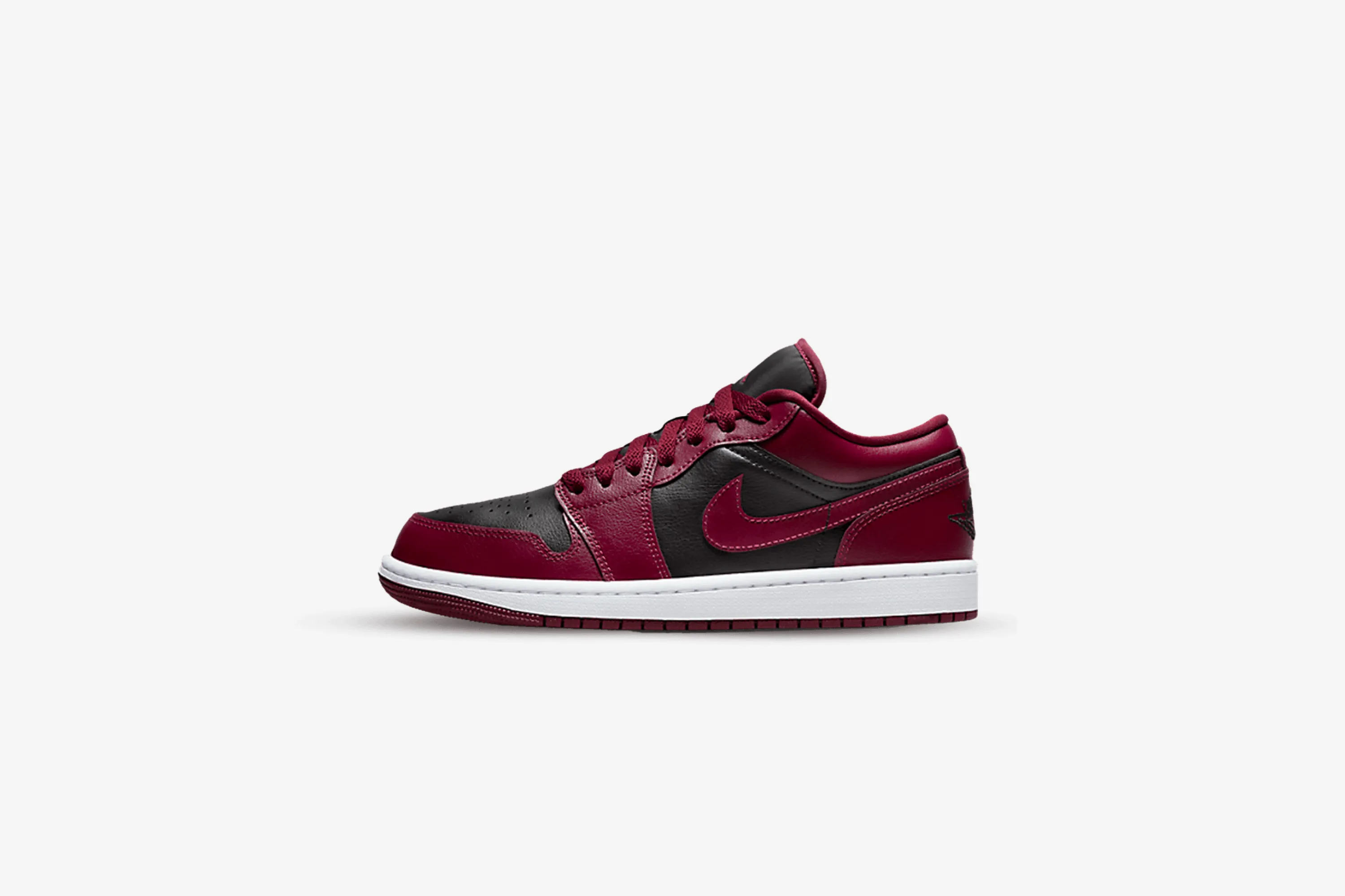 Air Jordan 1 Low 'Black Dark Beetroot'