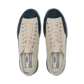 Artifact by Superga 2432 Twisted Herringbone Off White Blue Petrol