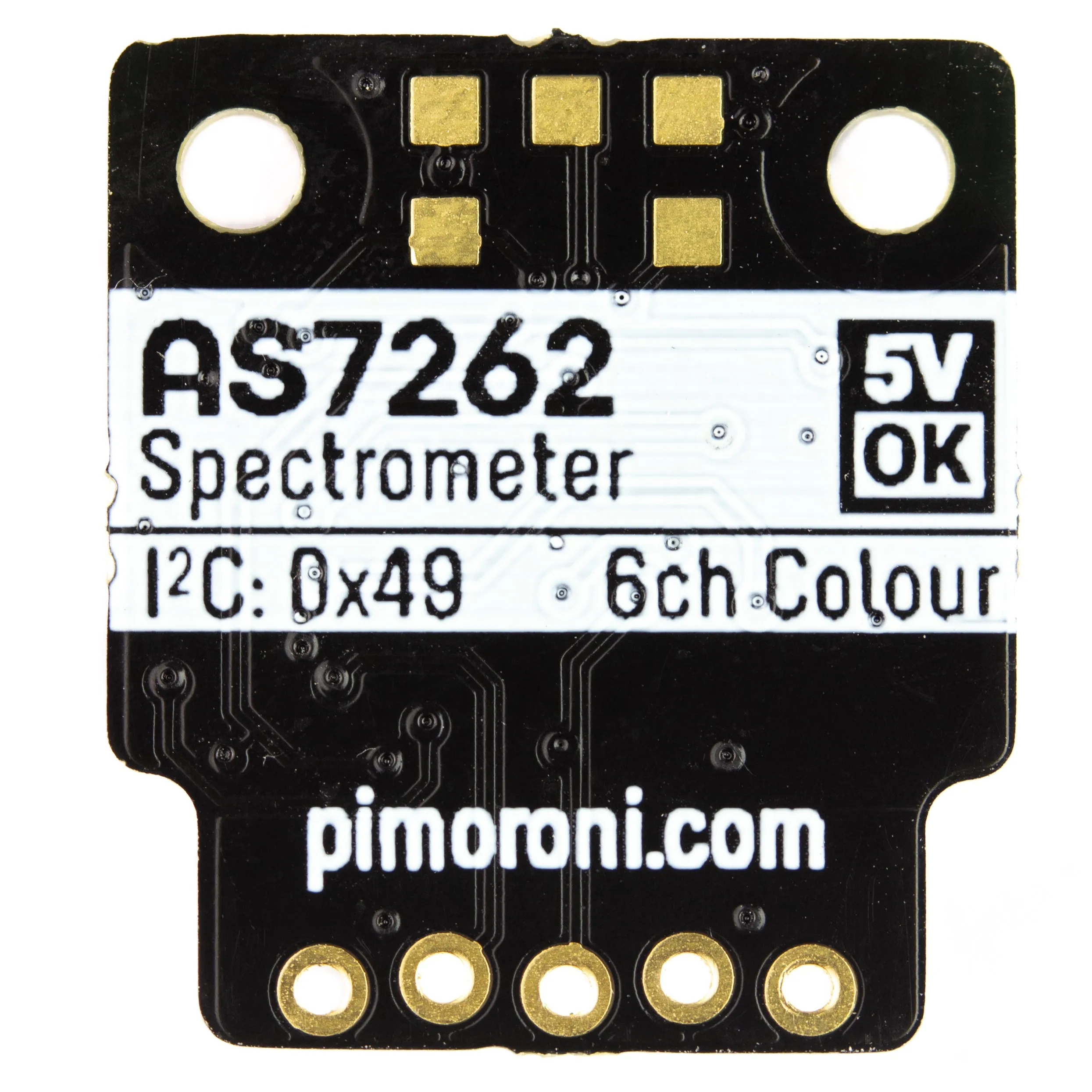 AS7262 6-channel Spectral Sensor (Spectrometer) Breakout