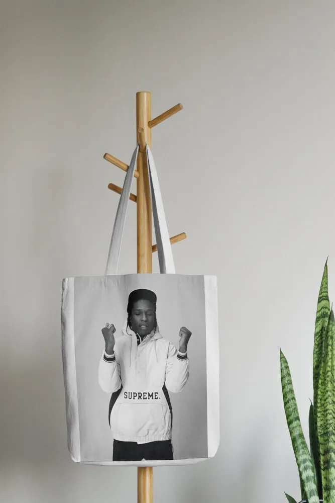 Asap Rocky Supreme Poster PRINTABLE WALL ART, Fashion Photography, Streetwear Art, Modern Wall Art, Pop Culture, Hypebeast, Black And White Photography Wall Art