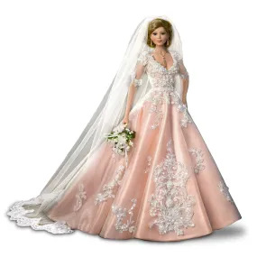 Ashton-Drake Blushing Bride Porcelain Bride Doll by Cindy McClure