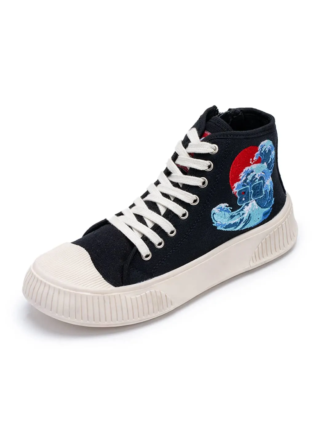 Bacca Bucci Women's High-Top Sneakers - "Kawaii Kicks" Collection