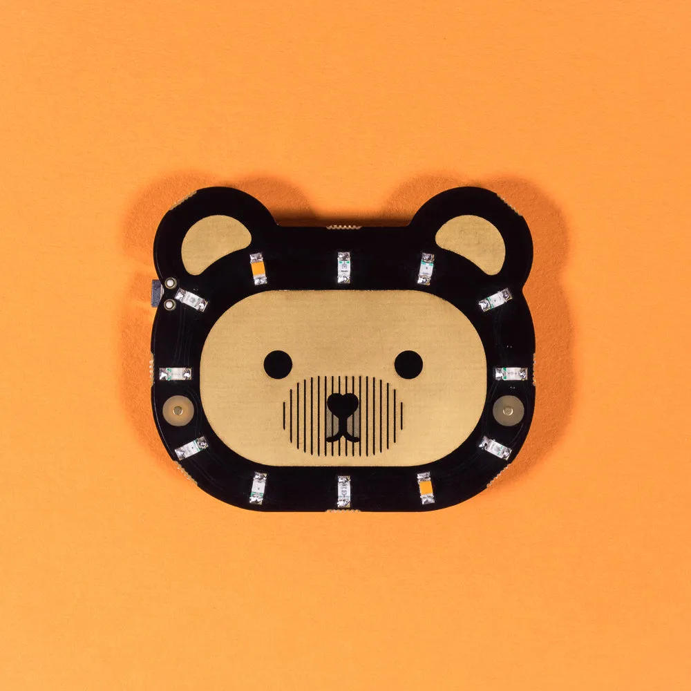 Bearables Bear LED Badge