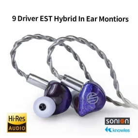 BGVP DM9 9 Driver EST Hybrid In-Ear Monitors