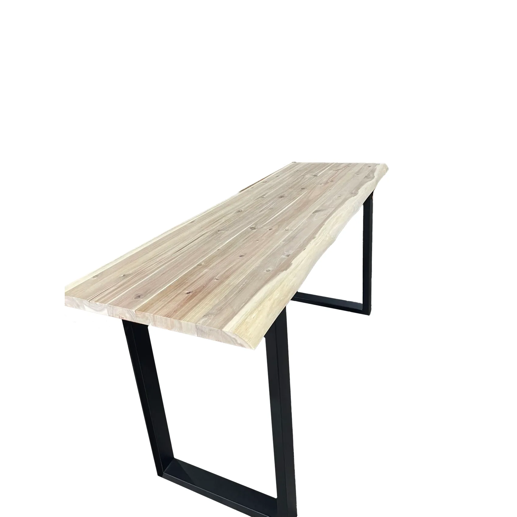 bingltd - 74" x 25.5" Live Edge Table Top - 1 PC (TT7425-AC-UNF)