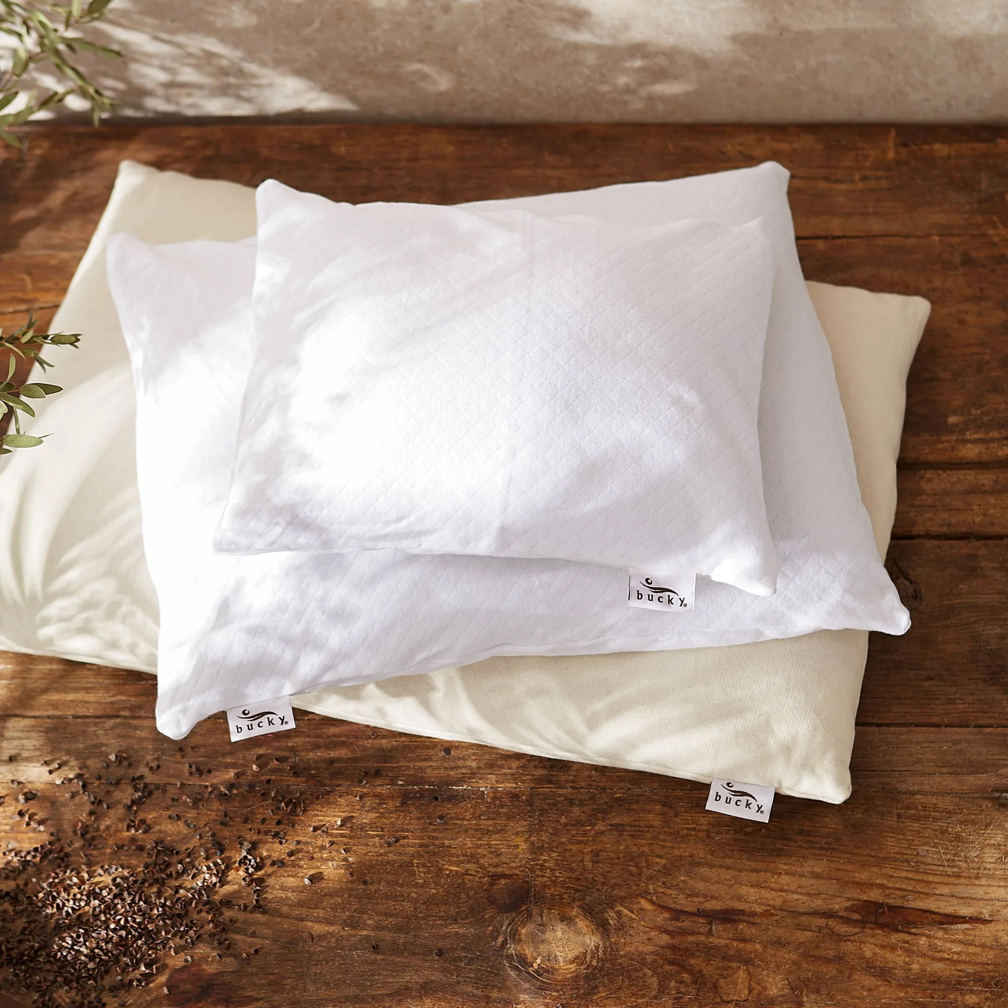 Buckwheat & Millet Travel Duo Bed Pillow