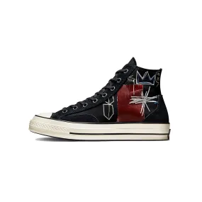 Converse Mens Chuck 70 Hi Shoes 'Blk/Multi'