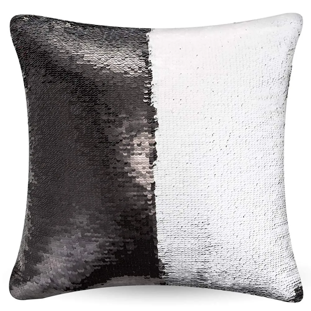 Custom Mouse Flip Sequin Pillow Cover