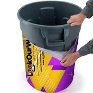 Custom Trash Can Cover