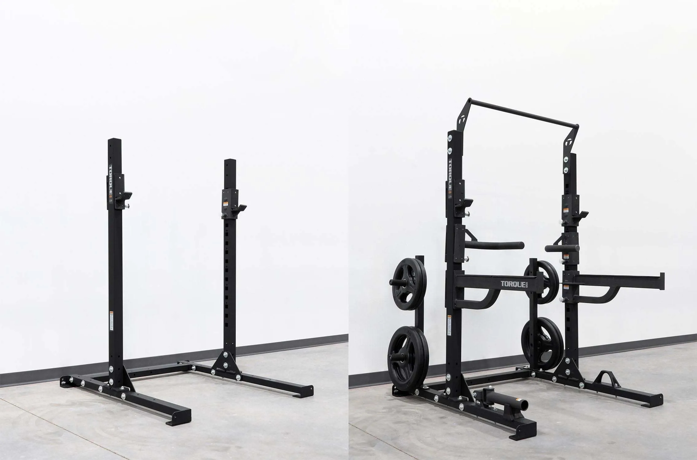 Customizable Short Squat Rack