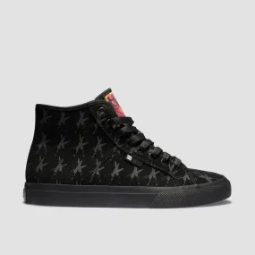 DC X Andy Warhol Manual Hi Shoes - Black/Black