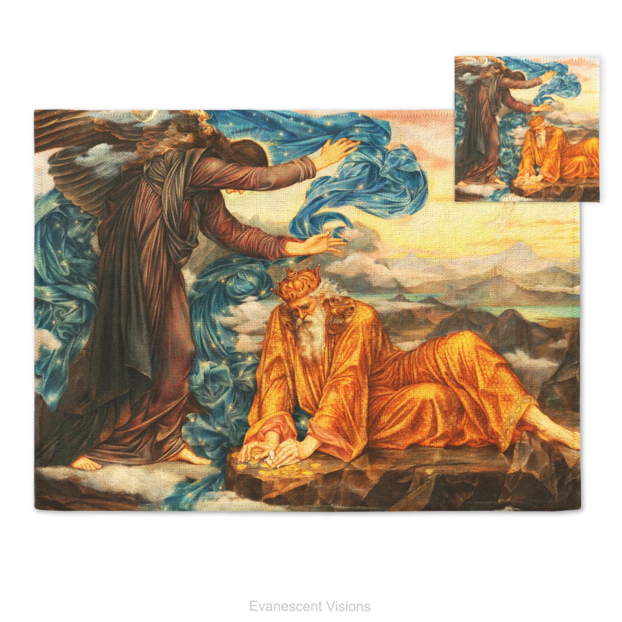 De Morgan Earthbound  Fabric Art Placemat and Coasters