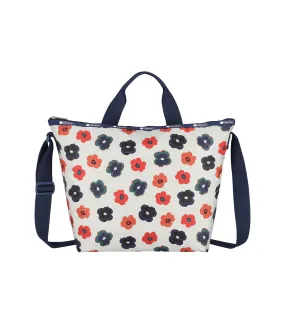 Deluxe Easy Carry Tote Retro Ivory Floral