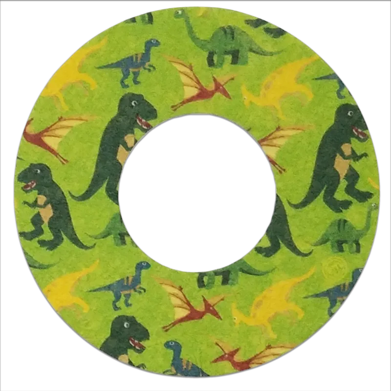 ExpressionMed Dinosaur Adhesive Patch Freestyle Libre 2