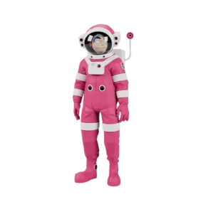 Gorillaz 2D Astronauts Music Figure Art Toy by SuperPlastic