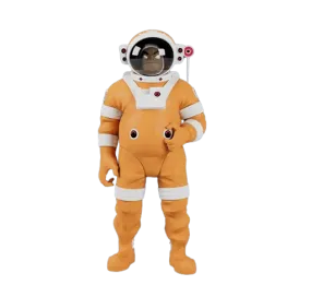 Gorillaz Russel Astronauts Music Figure Art Toy by SuperPlastic