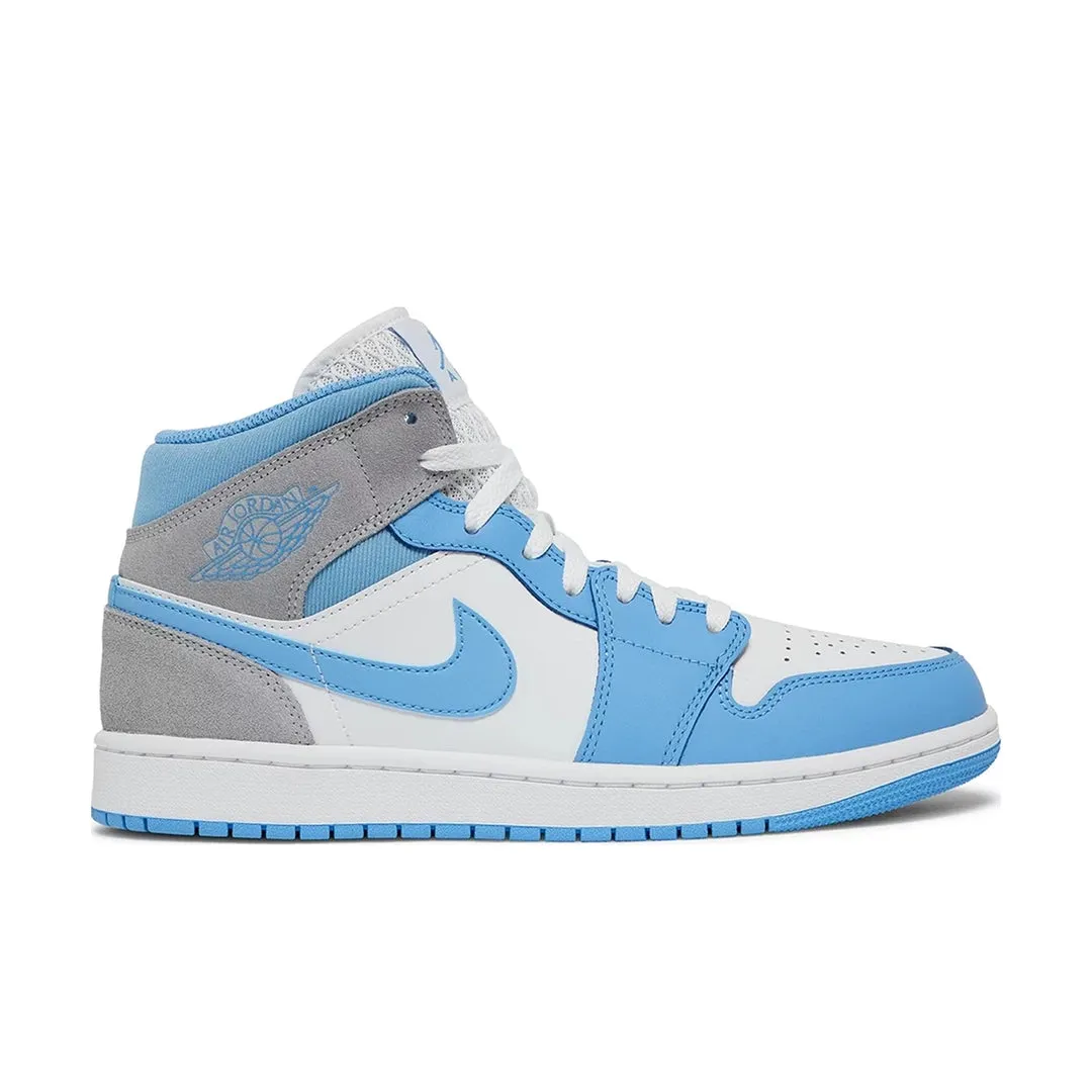 Jordan 1 Mid University Blue Grey