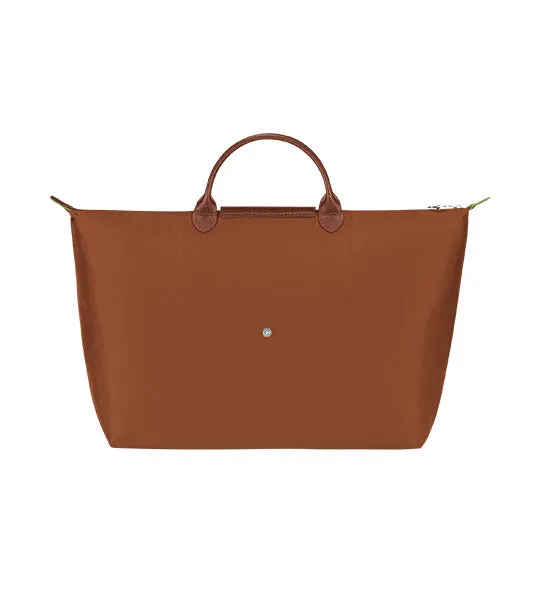 Le Pliage Green Travel Bag L Cognac