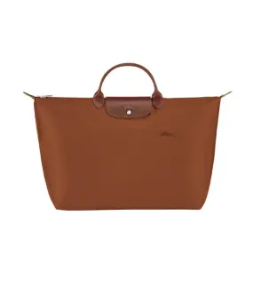 Le Pliage Green Travel Bag L Cognac