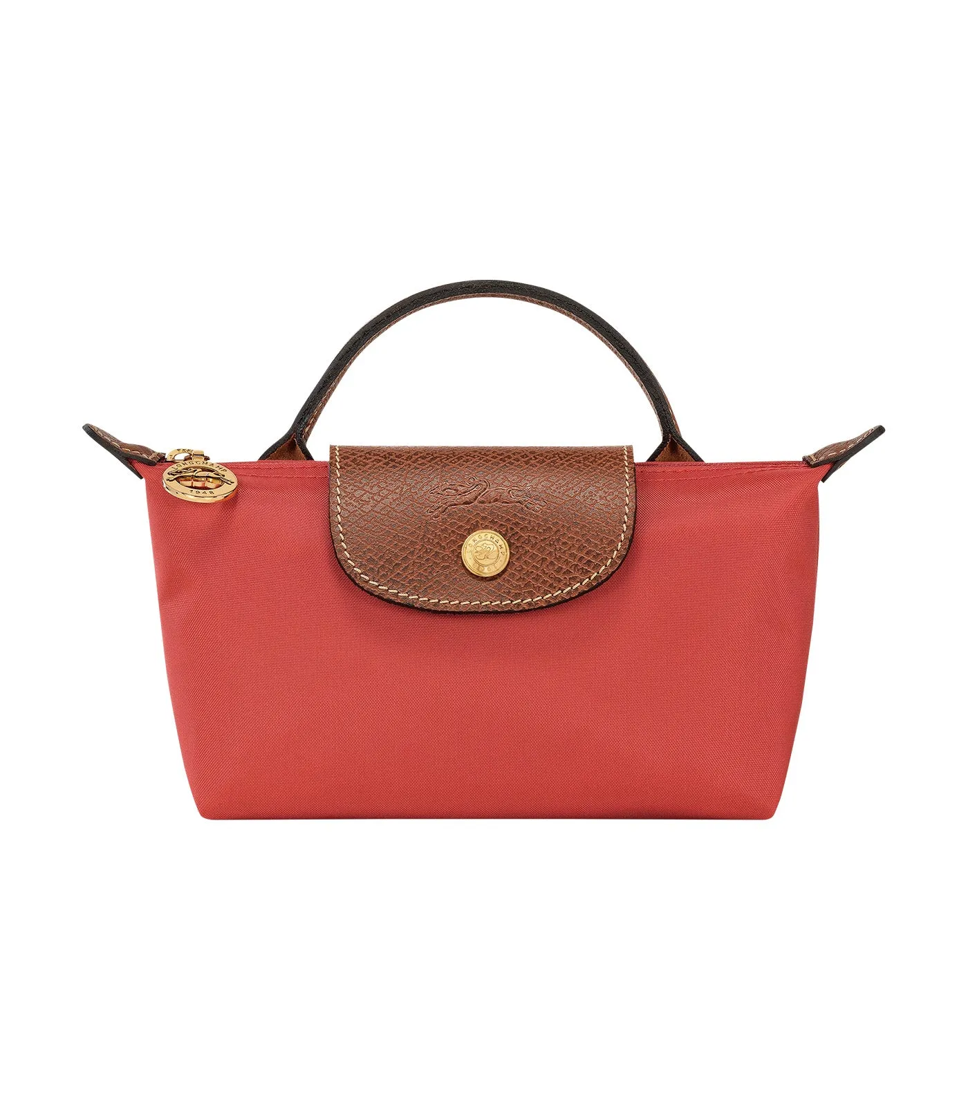 Le Pliage Original Pouch with Handle Tomato