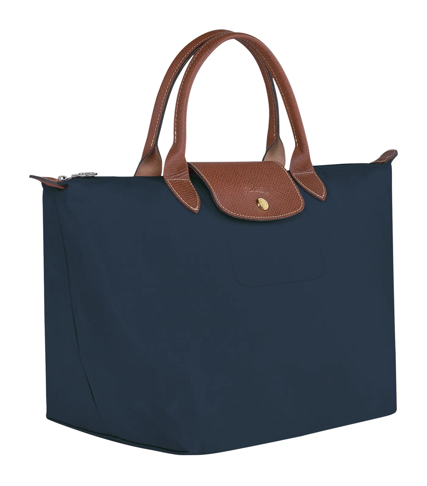 Le Pliage Original Top Handle Bag M Navy