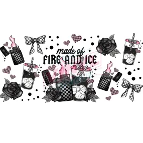 Libbey Can Wrap 16oz -  Ink Transfers | Fire & Ice