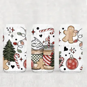 Libbey Can Wrap 16oz -  Ink Transfers | Holiday Drinks