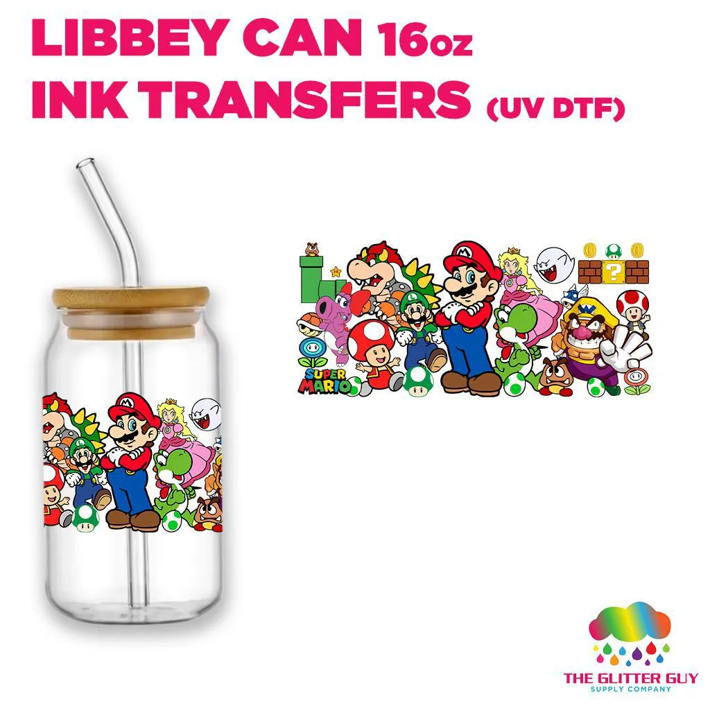 Libbey Can Wrap 16oz -  Ink Transfers | Mama Mia