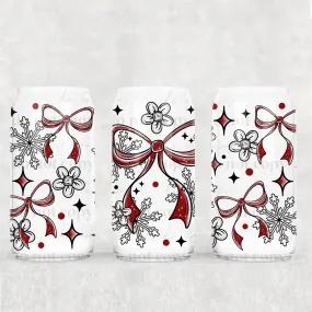 Libbey Can Wrap 16oz -  Ink Transfers | Merry Bows