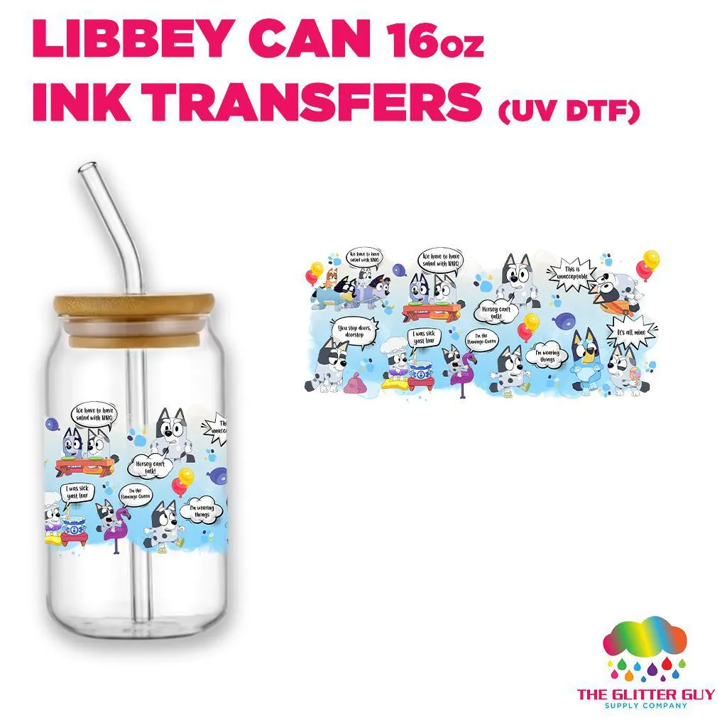 Libbey Can Wrap 16oz -  Ink Transfers | Muffinisms