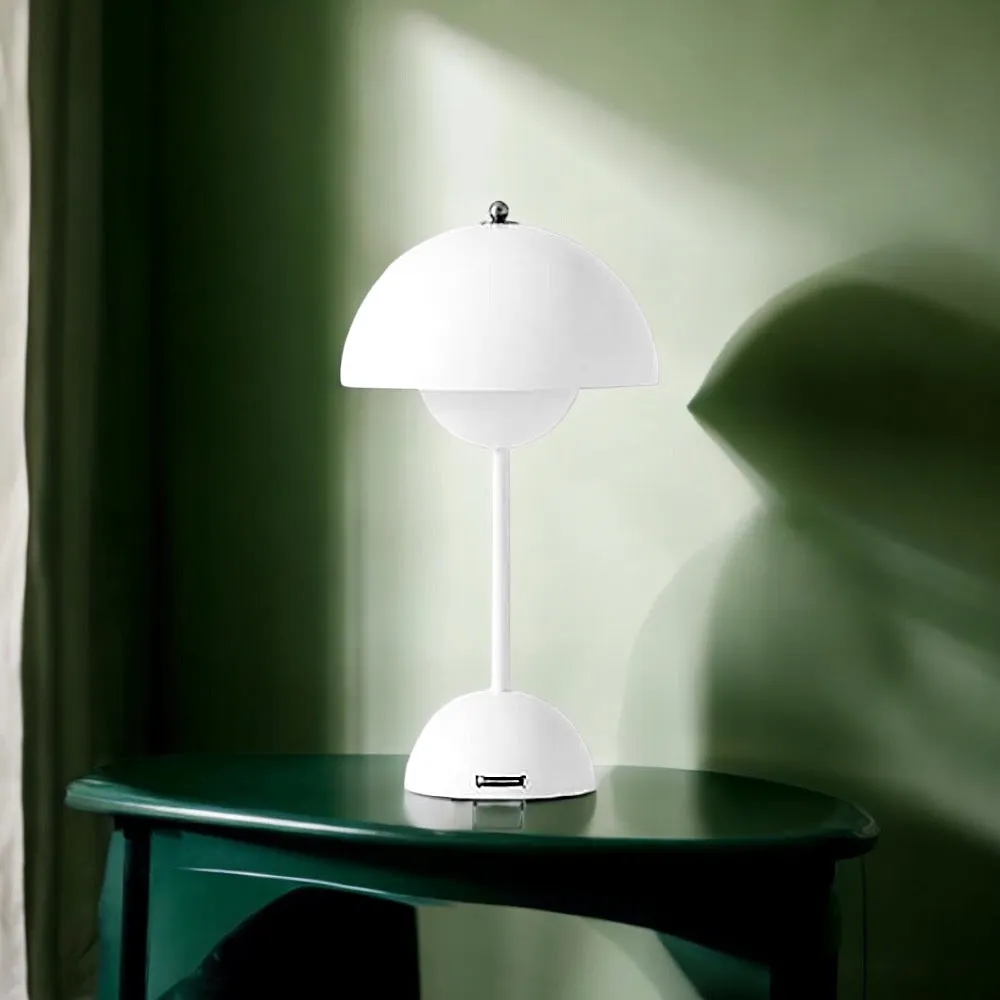 Midcentury Style Mushroom Lamp