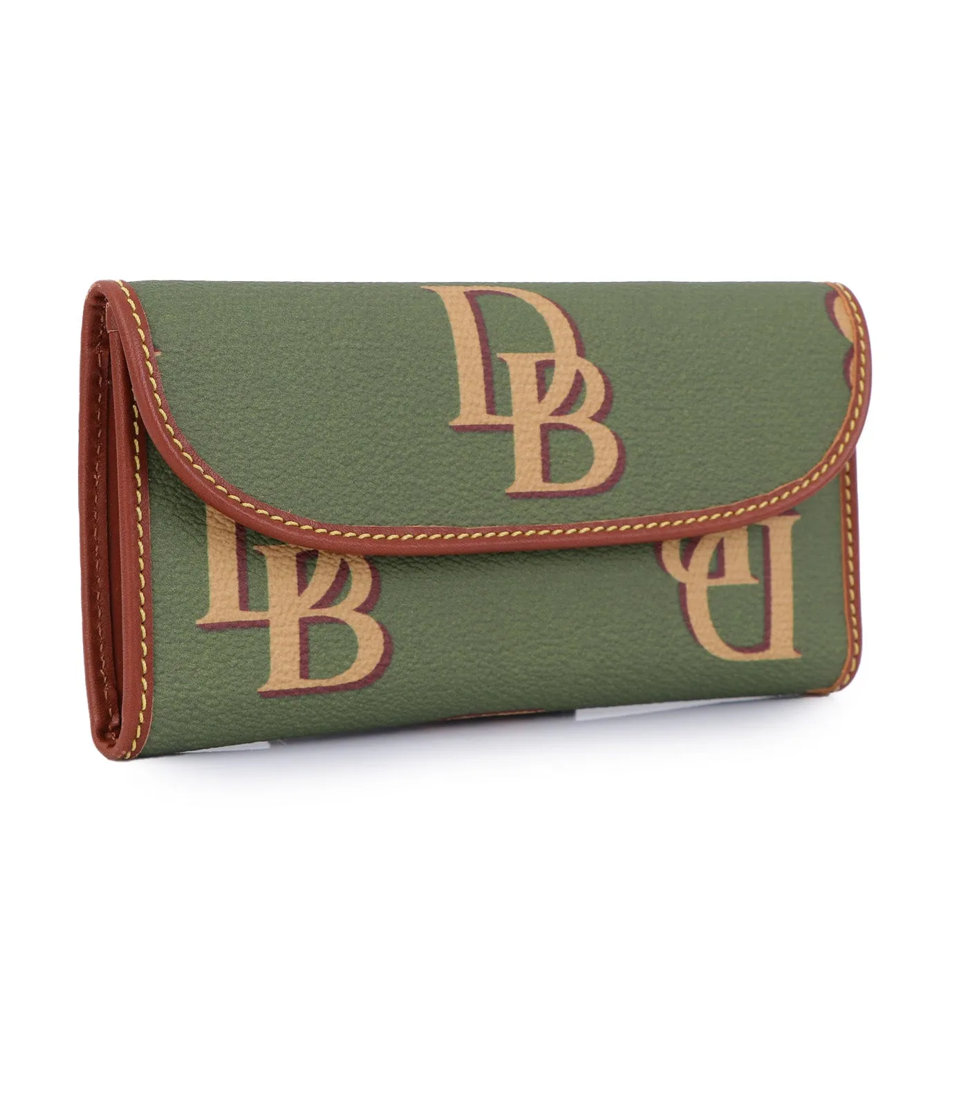 Monogram Continental Clutch Avocado