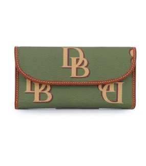 Monogram Continental Clutch Avocado