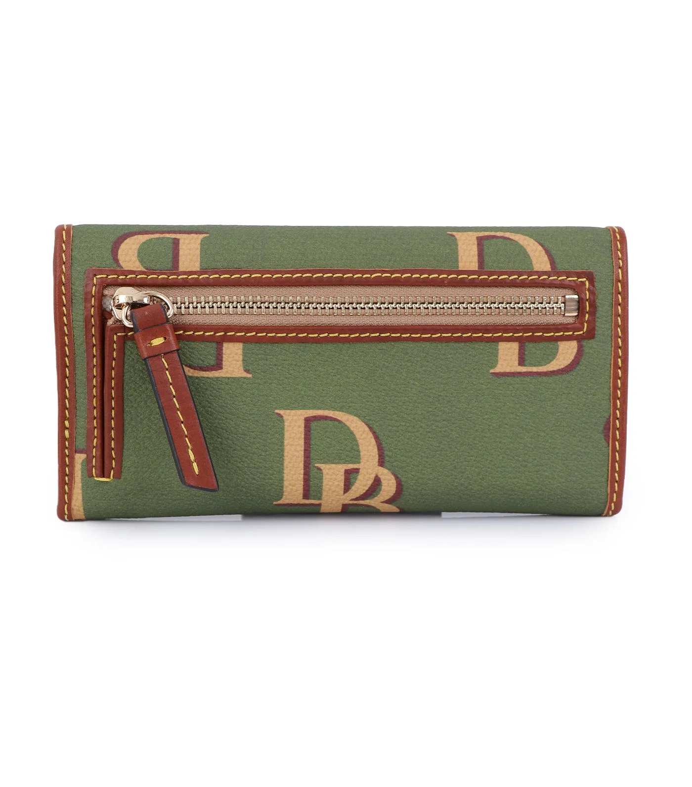 Monogram Continental Clutch Avocado