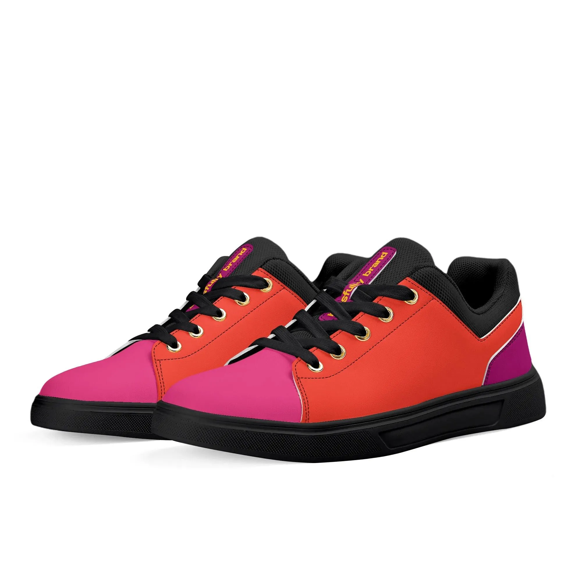 Munich Color Block Lightweight Low Top Sneakers - Airline Series