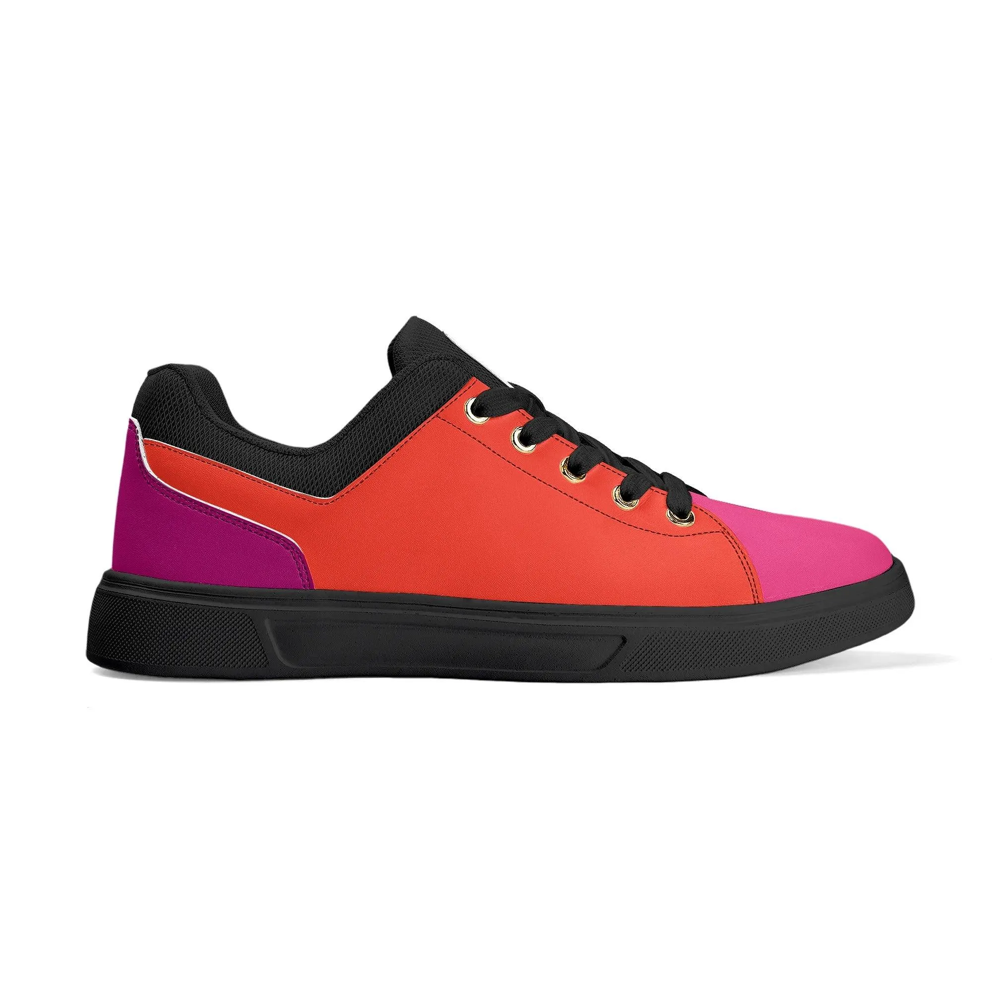 Munich Color Block Lightweight Low Top Sneakers - Airline Series