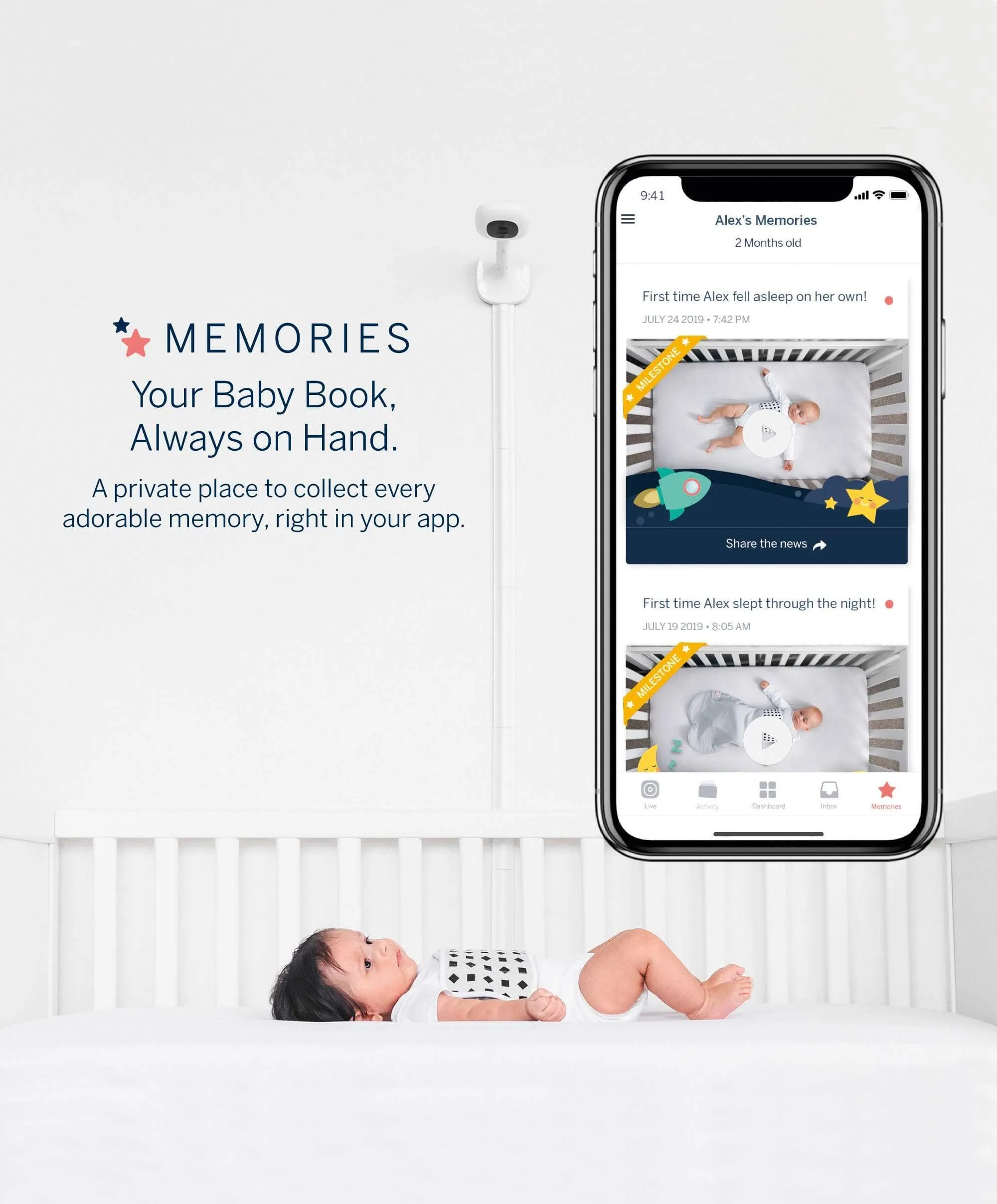 Nanit Pro Baby Monitor Complete Bundle - White